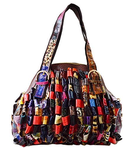 MV CUIR Women's Top-Handle Bag multi-coloured