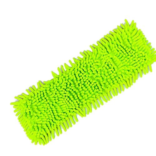 Fayear 3pcs Washable Microfibre Mop Cleaning Pad Replacement Heads For Wet/Dry Mops (Green)