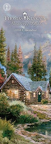 Thomas Kinkade Painter of Light Slim Calendar