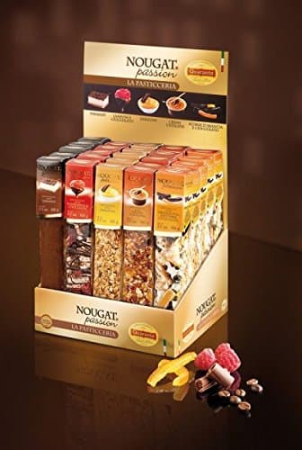 Soft Nougat with Raspberries, Chocolate and Nuts 100g