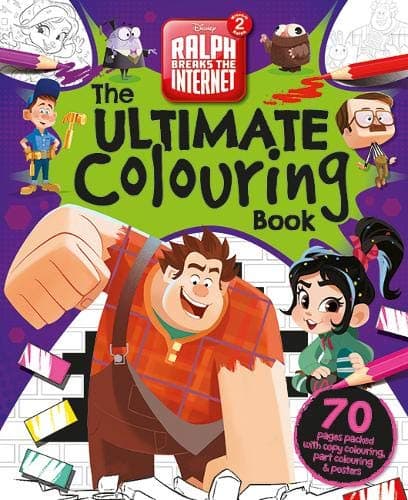 Disney - Wreck It Ralph 2: The Ultimate Colouring Book (Mammoth Colouring Disney)