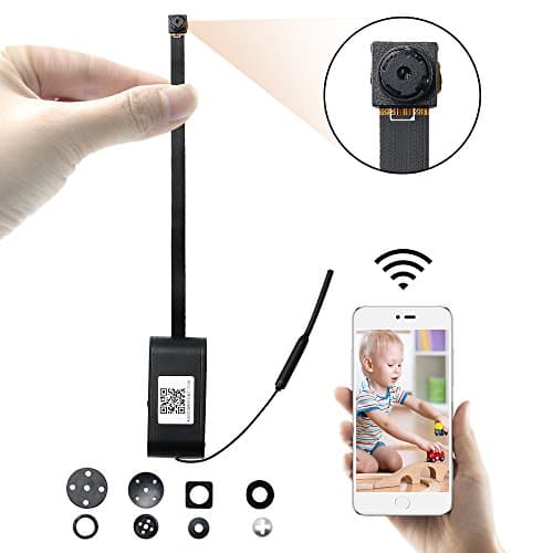 Mini Camera UYIKOO HD 1080P Wifi Spy Camera Small Hidden Camera Support Motion Detection/Loop-Recording for Home Security