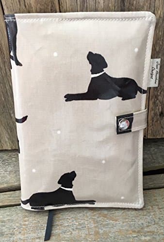 A5 Diary Cover, Journal Cover, Nurses Diary Cover, Page To View,larger labrador oilcloth