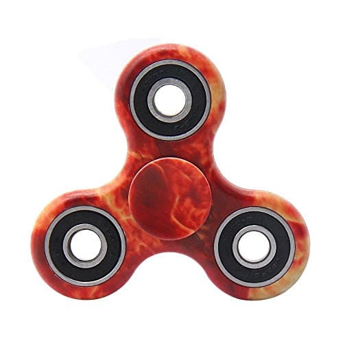 Oriental eLife Fidget Spinner, Tri-Spinner EDC Focus Toy Hand spinner - Stress Relievers for ADD, ADHD Relieves Stress, Autism And Anxiety And Relax for Children and Adults (ABS-Pattern 5#)