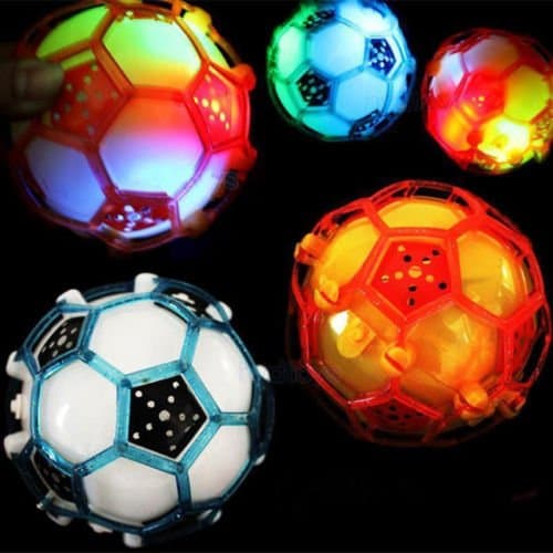 Vibrating Light-Up Self Bouncing Fusion Ball Flashing Multicolor Musical Dancing