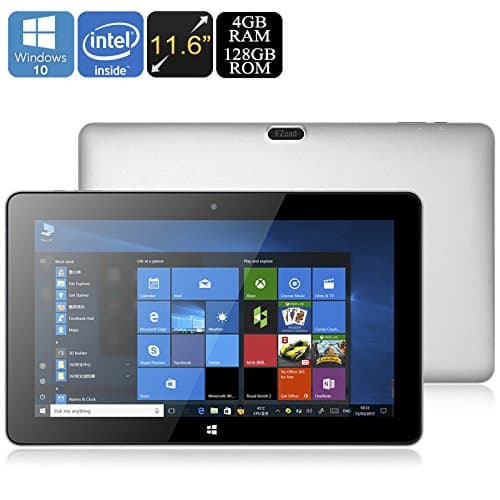 Adtrad Jumper EZpad 6 Pro 128GB Tablet PC - Intel Apollo Lake Quad Core, 6 GB RAM, 11.6 Inches Screen, and Intel Graphics Card