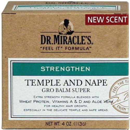 Dr. Miracle's Temple &amp; Nape Balm, Super Strength 4 oz. by Dr.miracle