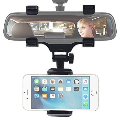 Ideal Dream Rotation 360 Degree Universal Creative GPS Navigation Car Mount Rear View Mirror Car-Styling Kit Holder Powerful Smartphone Holder Bracket