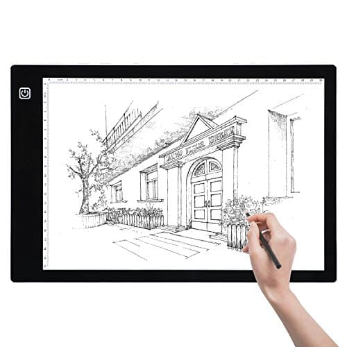 Top Munster A4 Size Portable Light Box Tracer USB LED for Artists Drawing Sketching Animation Stencilling X-rayViewing embroidery tracing patterns