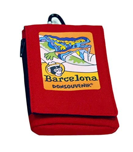 BARCELONA MODERNISME RED PURSE - MOBILEPHONE CASE