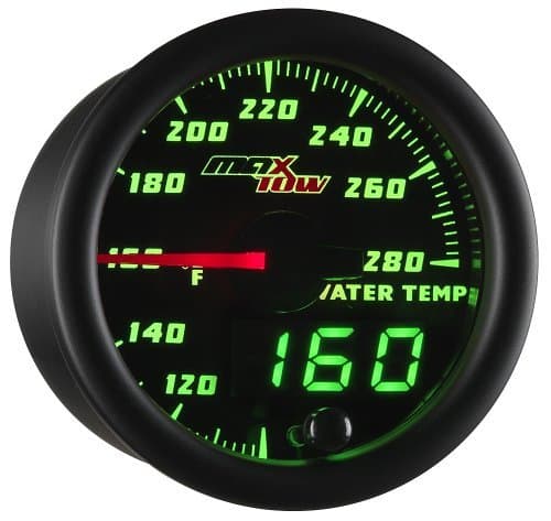MaxTowWater Temperature Gauge by MaxTow