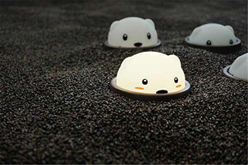 SIRIUS HEART Hamster Nightlight, Children'S Creative USB Charging, Pat Lamp, Lamp Bedside Lamp Baby Hamster Cute And Shy Female Hamster