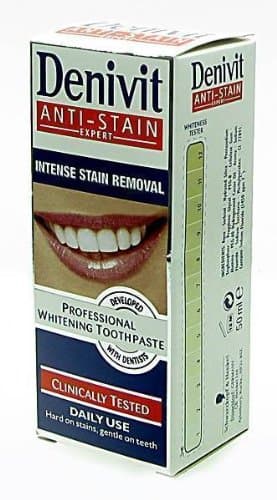 Denivit Anti-Stain Professional Whitening Toothpaste, 50 ml, Pack of 4