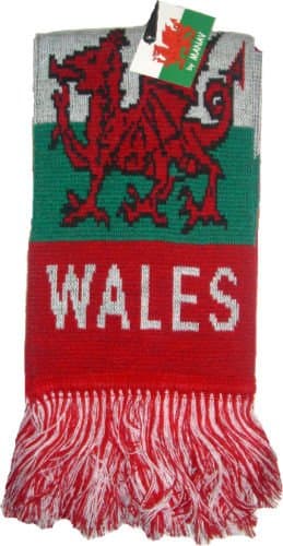 WELSH CYMRU/WALES SUPPORTERS SCARF