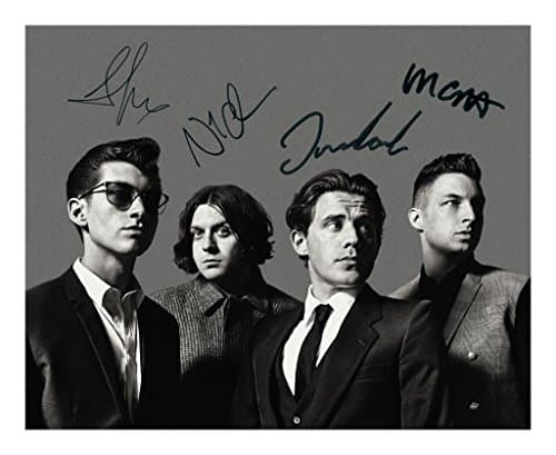Arctic Monkeys Autographed Signed 21cm x 29.7cm A4 Photo Poster