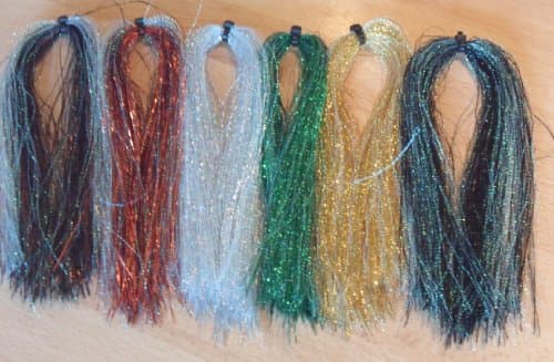 KRYSTAL FLASH 6 HANK FLASH PK Lureflash Fly Tying Materials Trout Fishing Flies