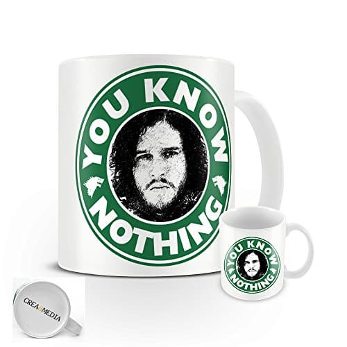 Game of Thrones You Know Nothing Jon Snow - Starbucks - Coffee - Tv series -Box Set
