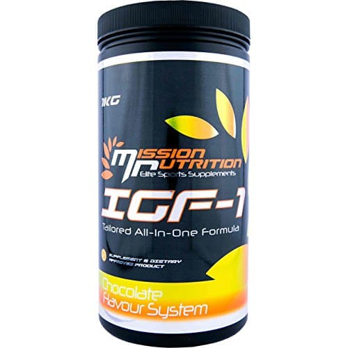 2kg IGF-1 All In One Protein Supplement - Chocolate Flavour - Added HMB, Glutamine, Creapure and Dextrose