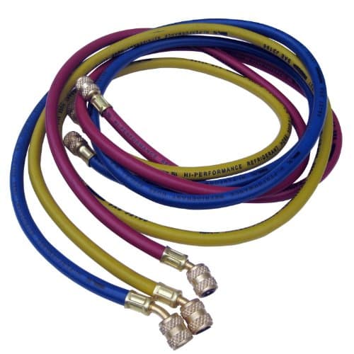 Refrigerant hoses, 150cm, 3 pack, 1/4" Fittings