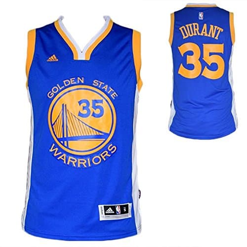 Mens Kevin Durant #35 Warriors Player Jerseys Blue (S) by Fans Stop