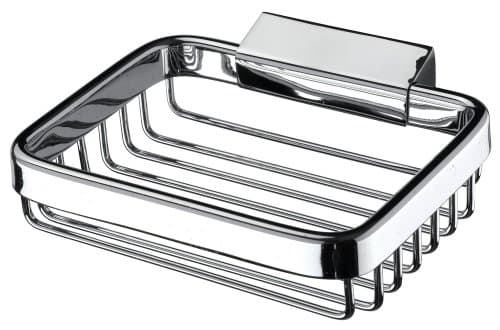 VELMA - TD-201-1 - Stylish shower caddy - classic timeless design - highly polished chrome-plated brass - no plastic - 100% rustproof - premium quality! 100% rustproof - premium quality!