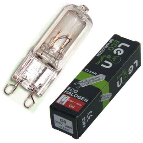 5 x G9 28w Clear ECO Halogen Capsule Bulbs 220-240v Energy Saving 28w with 40w Light output