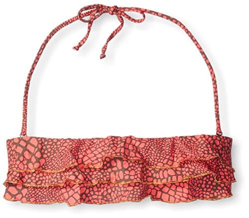 OndadeMar Women's Boho Bandeau Bikini Top, Multi, M