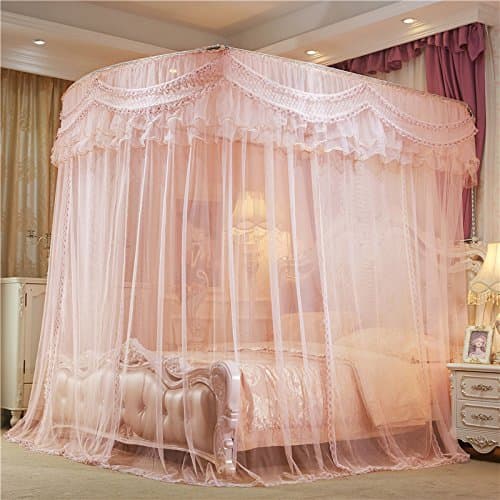 DexterityKing mosquito net Student Mosquito Nets Bunk Bed Dust Privacy Stainless Steel Zipper Student Mosquito Net, Purple, Bottom 190cm*120cm* Height 90cm