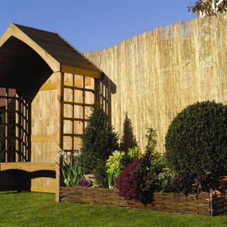 Lanlee Supplies High Quality Garden Screens 4M Roll - Various Styles and Heights (Reed, 2m High)