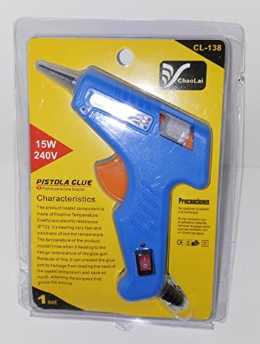 Silicone Gun with Switch 15 W Silicone 7 mm Heat Sealing Machine Adhesive/Glue/Glue DIY