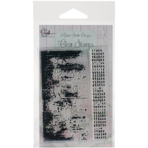 Marion Smith Designs MS101060 Clear Stamp, 3-Inch x 4-Inch, Textured Edges