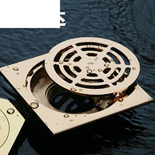 copper deodorant grating/Shower floor drain with large displacement-A