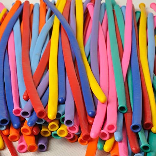 Rcdxing Approx 100pcs Modelling Long Balloons - Mixed Color