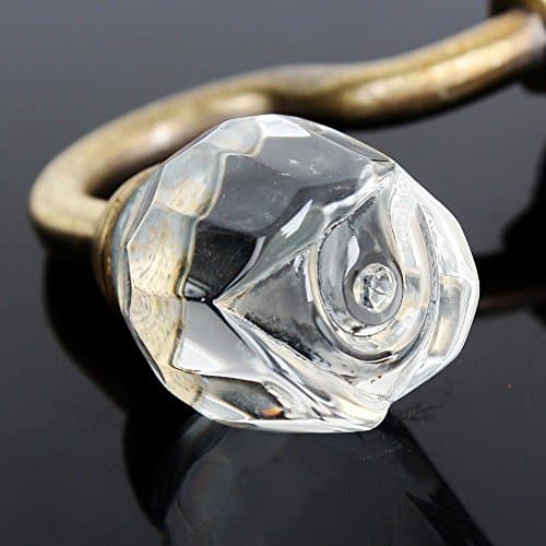 2 Pcs Coat Hangers Mount Alloy Crystal Wall Coat Hat Hook Tieback Curtain Hooks Tassel Towel Hanger Coat Hangers Wall (Bronze)