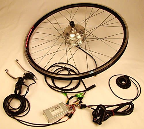 xGerman Retrofit Kit 26 '250 W 36 V, Front Wheel Drive with Travel Battery 11,6Ah 25HM H up to 75 km depending on Driver LED Display, etc