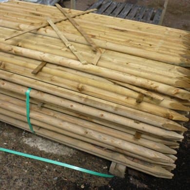 5ft Wooden Tree Stake - Pack of 1 (a323)