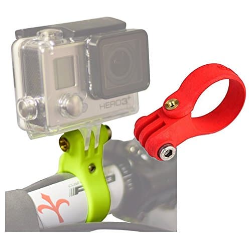 RaceWare GoPro Hero Camera Bike Handlebar Mount (Red)