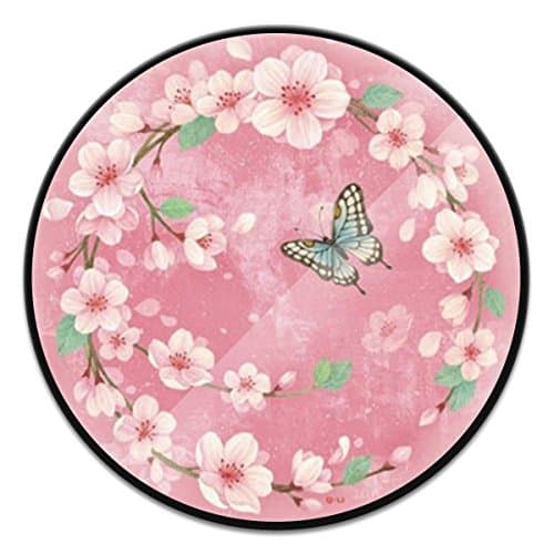 Weli Phone Holder POP Expanding Stand and Grip Socket Mount for Smart Phones and Tablets for Car Mount - Pink Flowers