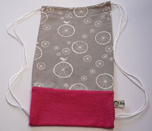 Organic terrycloth and fabric bag (limited edition)