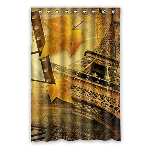 120 cm x 183 cm (48 "x72") Bathroom Shower Curtain, Beautiful Maple Leaf Common Custom Designs, Home Life And Leisure Custom Shower Curtain