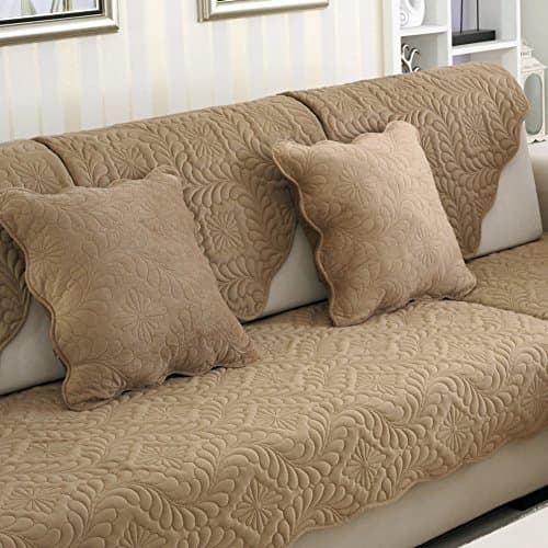 Plush fabric slip sofa cushions/ simple flannel modern sofa cushions-J 110x210cm(43x83inch)