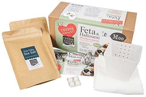 Cheese Maker's Choice Mediterranean Cheese Making Kit Feta Halloumi