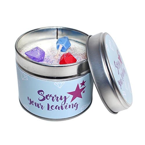 Sorry Your Leaving Candle Tin