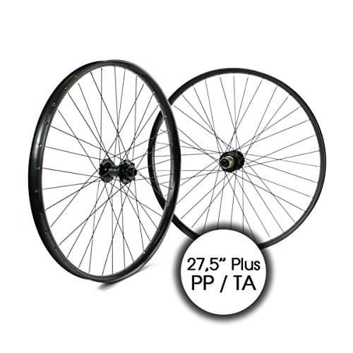 ridewill Bike Pair MTB wheels 650b Plus 11 V Disc Black (Pair)/Wheelset Mtb Wheels 650B Plus 11S Disc Black (Wheelset)