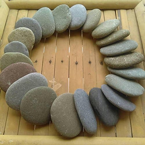 Beach Stone Pebbles for crafts, 15 Pieces from the Irish Coast by Filao7
