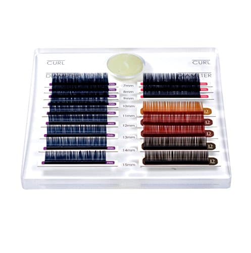 LashArt Lash Clear Tile Large Lash Stand XD Volume Eyelash Pallet Jade Stone