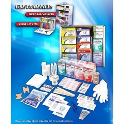 Complete, Affordable First Aid Osha Refill Kit 645 Pieces - Services 35-50 People by OSHA