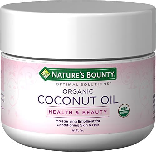Natures Bounty Optimal Solutions Coconut Oil, 7 Ounce