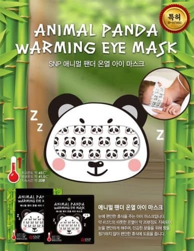 SNP ANIMAL PANDA WARMING EYE MASK 5PCS/1BOX