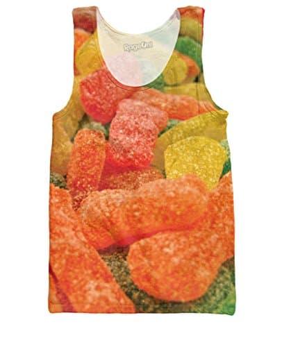Rageon Men's Sour Patch Kids Tank Top LG Multi